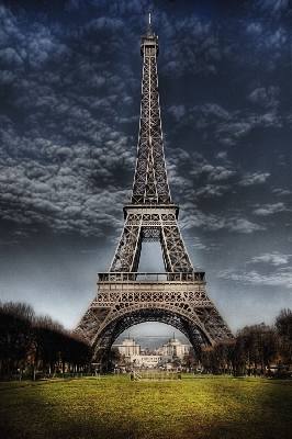 Photograph Pierre Faure Eiffel Tower on One Eyeland
